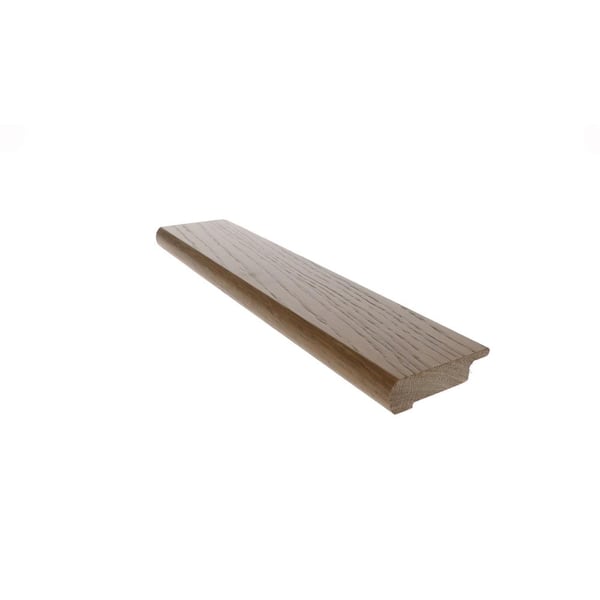 ROPPE Overlap Stair Nose Oak Butter 0.275 in. T x 2.50 in. W x 78 in. L Solid Matte Hardwood Trim