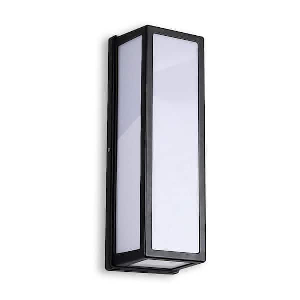 Modern Integrated 3000 no Lumen Black Hardwired Integrated LED LED Weather Resistant in Ground Well Light
