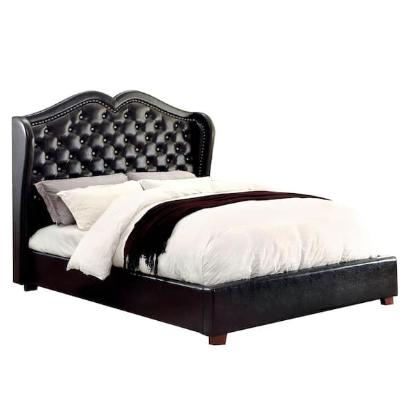 William's Home Furnishing Monroe Black Queen Bed