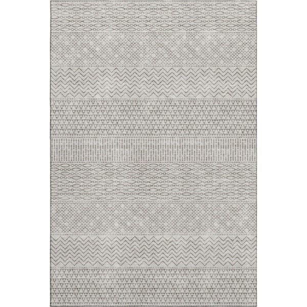 Addison Rugs Mayfield Premium Machine Washable Abstract AMF939 Beige 9 ft. x 12 ft. Area Rug