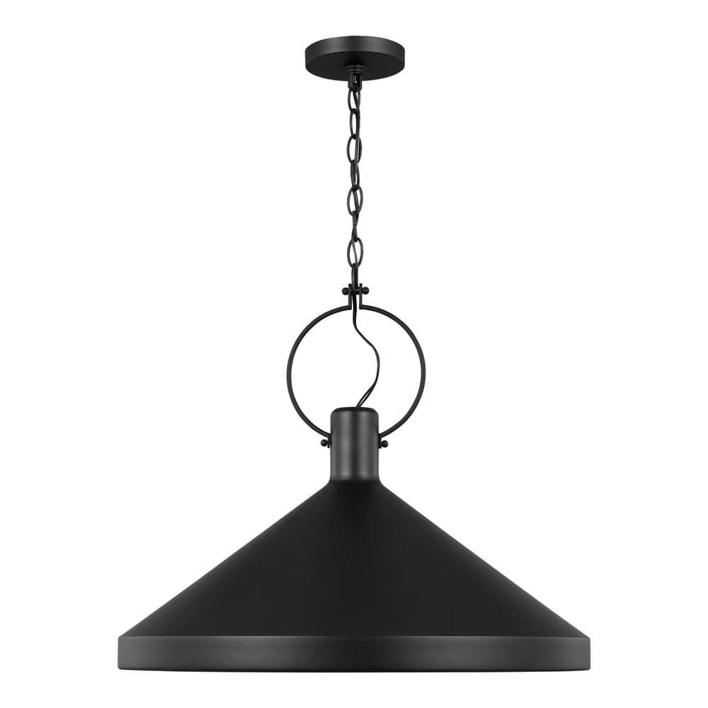 Lyon 24" Midnight Black LED Indoor/Outdoor Energy Star Pendant Light