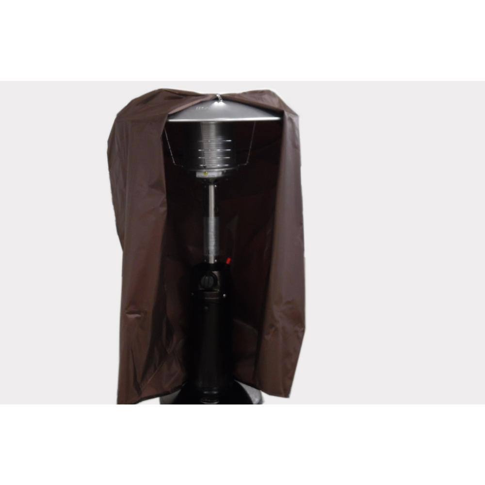 Mocha Brown Heavy-Duty Tabletop Patio Heater Cover