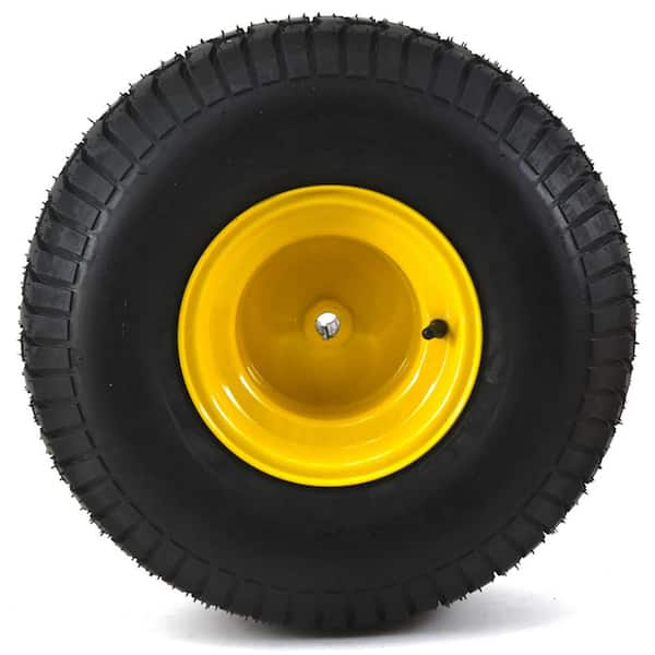 Change tire on discount john deere riding mower