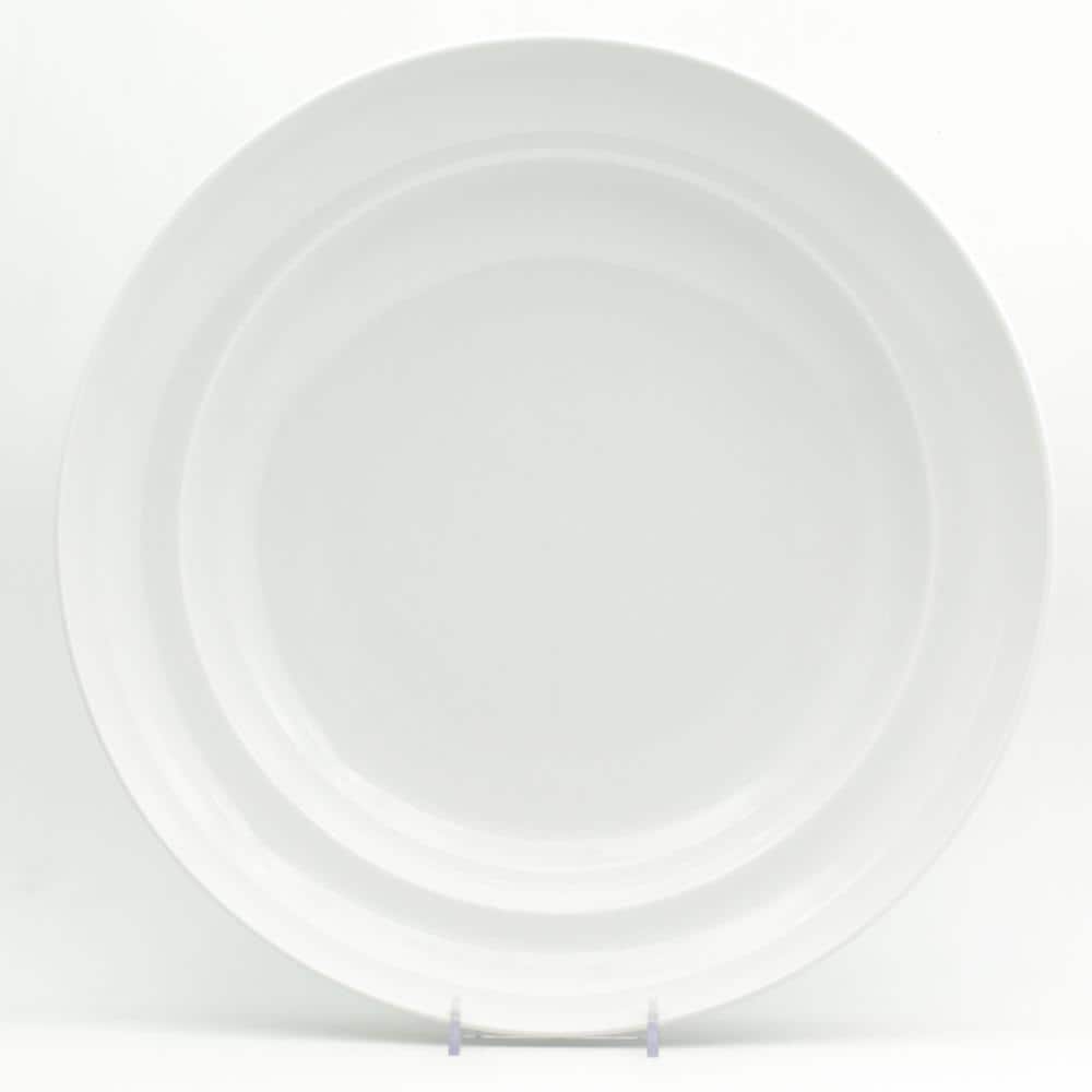 Classic White Ceramic 13" Serving Bowl