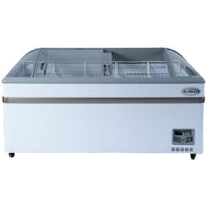 65 in. with 16 cu. ft. Capacity Manual Defrost Island Chest Freezer in White