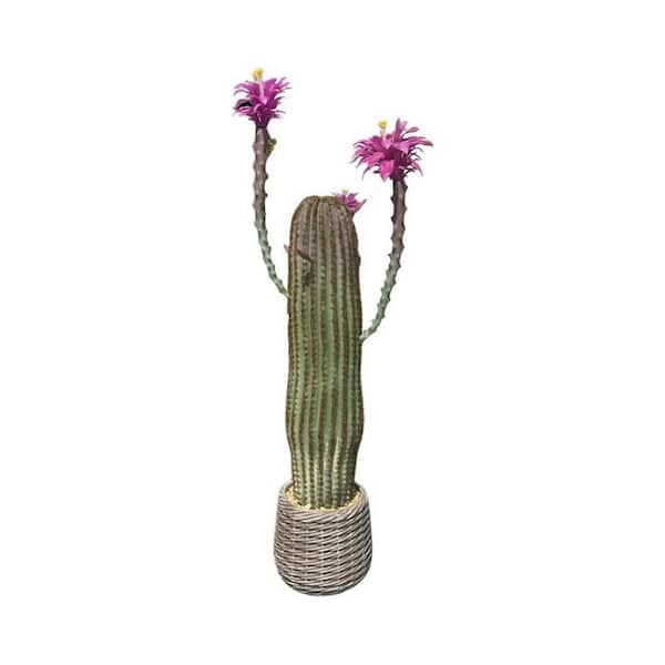 3. 28FT Artificial Cactus Tree In Pot, 42