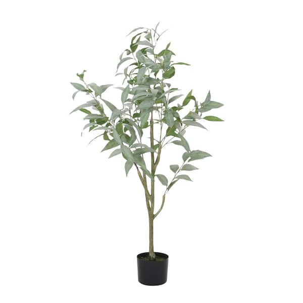 Noble House Monadnock 4 ft. Artificial Eucalyptus Leaf Tree