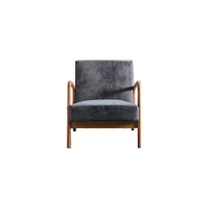 Glostrup 25.2'' Gray Wide Armchair