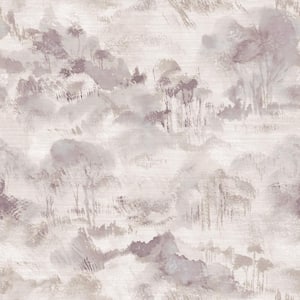 Nara Grey Toile Wallpaper Sample