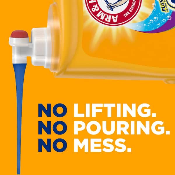 ARM & HAMMER - OxiClean Odor Blasters Fresh Burst Liquid Laundry Detergent, 128-Loads,166.5 fl.oz.