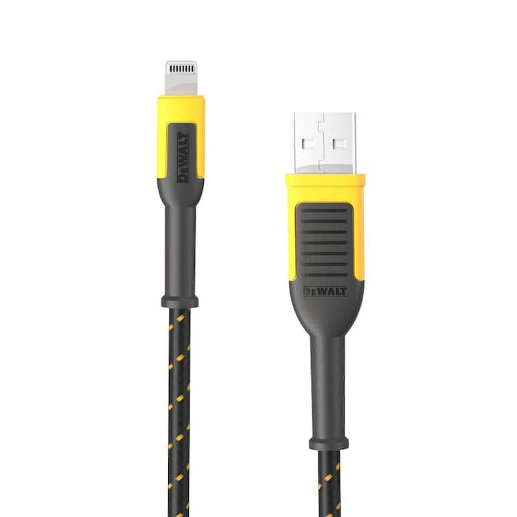 DEWALT 6 ft. Reinforced Braided Cable for Lightning