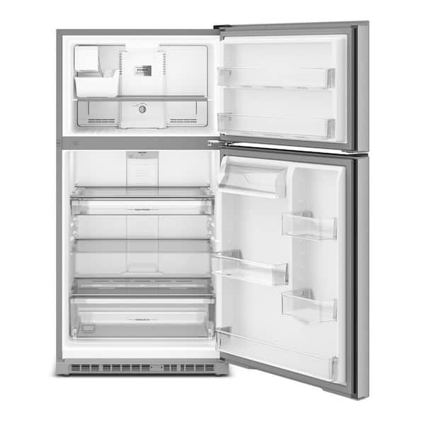 Maytag 33 in. 21 cu. ft. Freestanding Top Freezer Refrigerator in