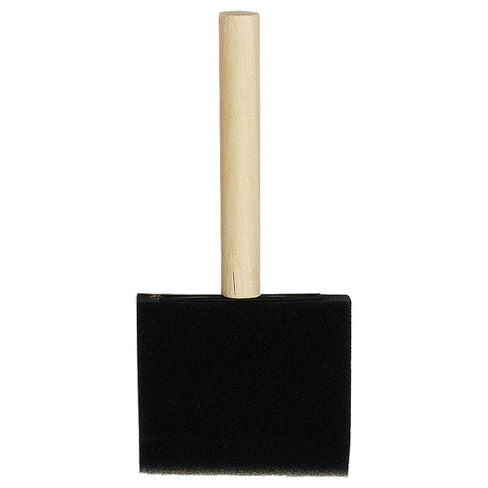  24 Pcs Foam Paint Brushes, Wood Handle Sponge Brushes