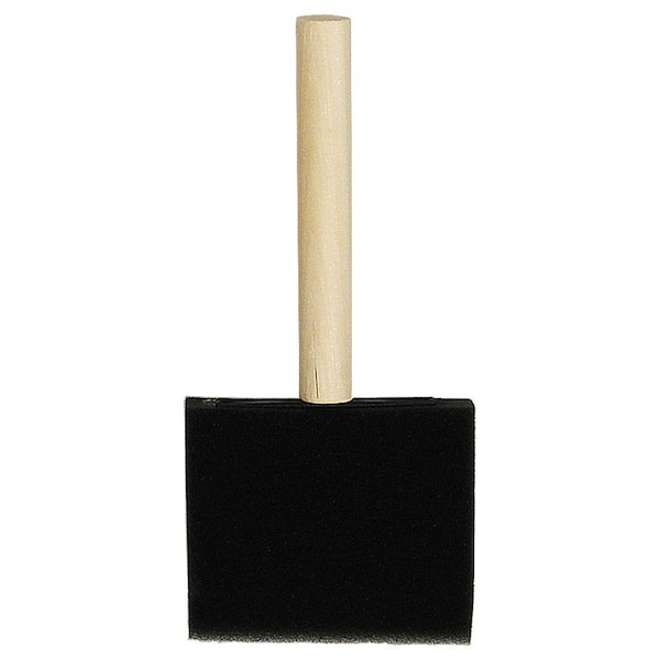 Unbranded 3 in. Flat Disposable Foam Paint Brush
