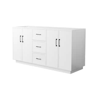 Elan TK 65 in. Bath Vanity Cabinet Without Top in White Assembled