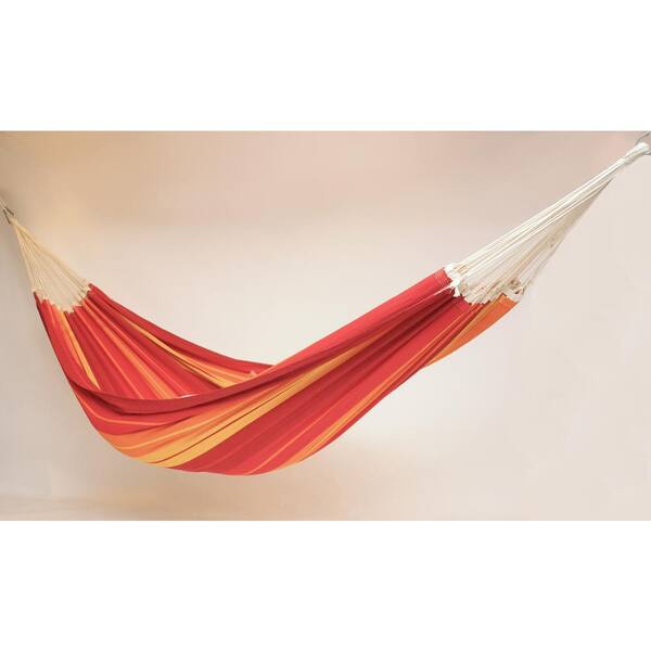 Byer of Maine 14 ft. 7 in. Cotton/Poly Blend Hammock in Lava Red