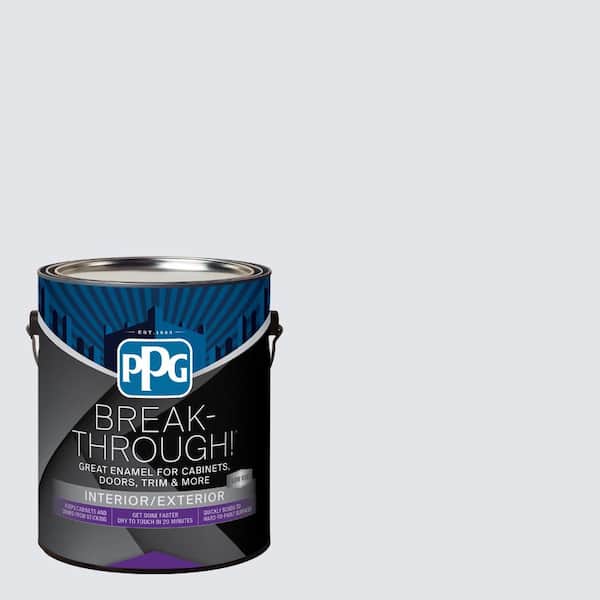 Break-Through! 1 gal. PPG1167-1 Arctic Dawn Semi-Gloss Door, Trim & Cabinet Paint