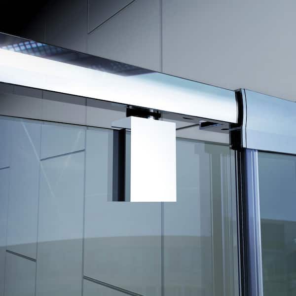 DreamLine Flex 32 in. x 32 in. x 76.75 in. Pivot Shower Kit Door