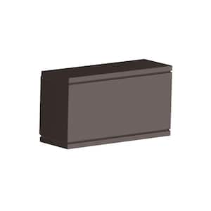 Rubix 1-Light Bronze ENERGY STAR LED Indoor or Outdoor Wall Cylinder Light