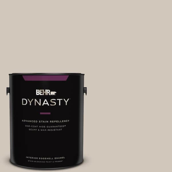 BEHR DYNASTY 1 gal. #N210-2 Cappuccino Froth Eggshell Enamel Interior Stain-Blocking Paint & Primer