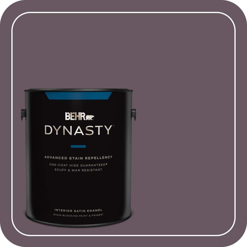 1 gal. #N100-6 Urban Legend Satin Enamel Stain-Blocking Interior Paint and Primer price history on PriceWatchPro