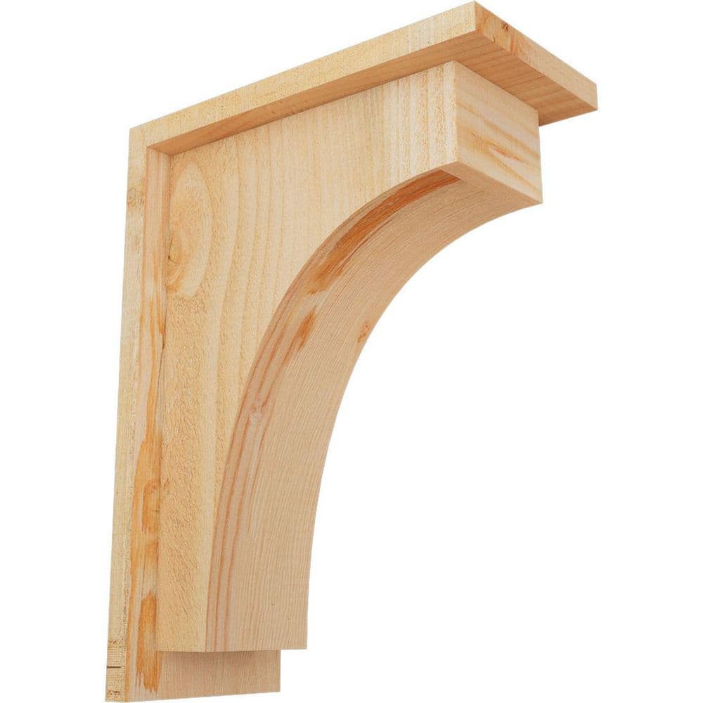 6 in. x 12 in. x 16 in. Douglas Fir Huntington Rough Sawn Corbel with Backplate price history on PriceWatchPro