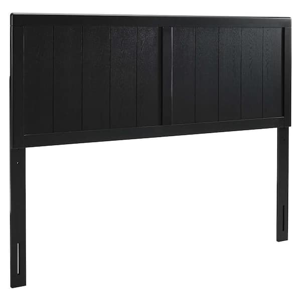 MODWAY Robbie in Black Twin Wood Headboard