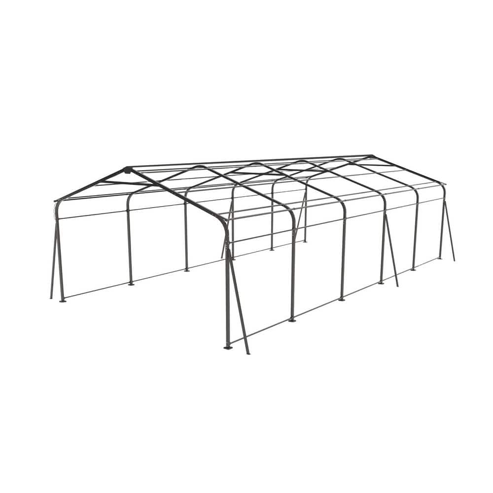13 ft. x 26.5 ft. Carport 0. 25mm Thick with Protective Film, 2 Pairs of Gloves, 12 Screws and 6 Fixed Iron, Dark Gray price history on PriceWatchPro