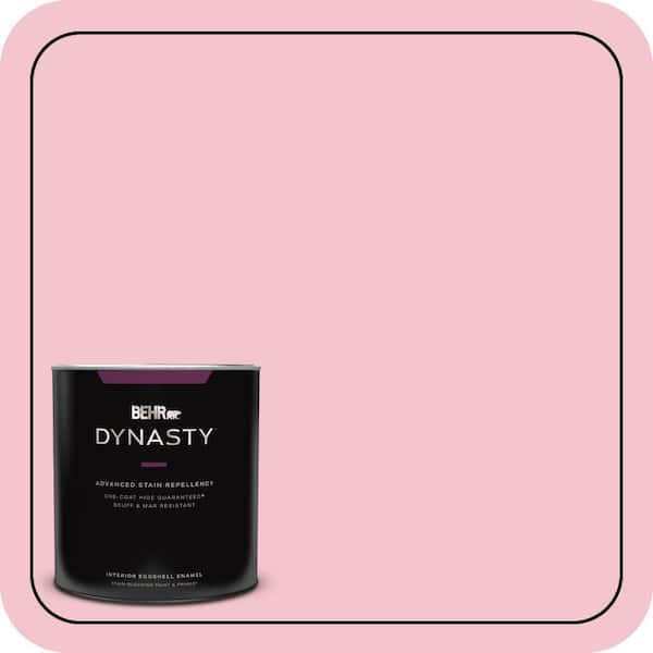 BEHR DYNASTY 1 qt. #P150-2 Energetic Pink Eggshell Enamel Interior Stain-Blocking Paint & Primer
