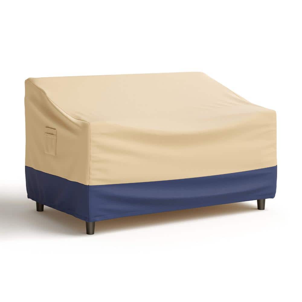 Outdoor Patio Furniture Cover with Padded Handles and Click-Close Straps, 60 in. x 43 in. x 30 in.