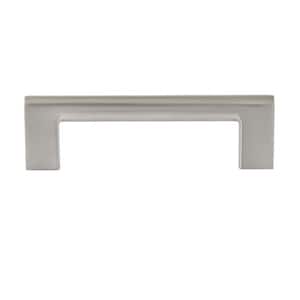 Vail 4 in. Satin Nickel Drawer Pull (10-Pack)