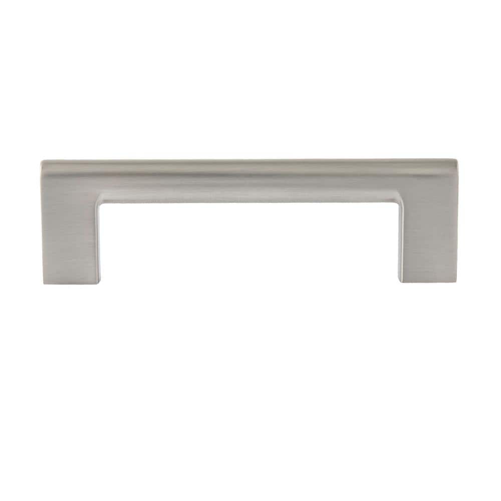 Vail 4" Satin Nickel Bar Pull with Mounting Hardware