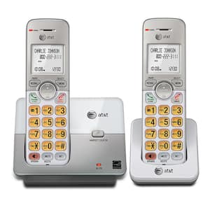2 Handset Cordless Phone System with Caller ID and Call Waiting