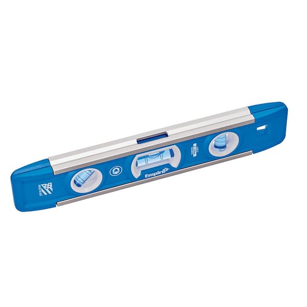 Empire - 9 in. Torpedo Level and 7 in. Aluminum Rafter Square Combo (2-Piece)
