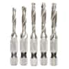 SHOCKWAVE SAE Steel Drill Tap Set (5-Piece)