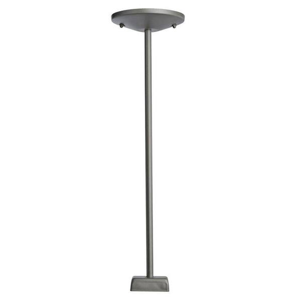 Designers Choice Collection 48 in. Brushed Steel Stem Kit Track Lighting Accessory-DISCONTINUED