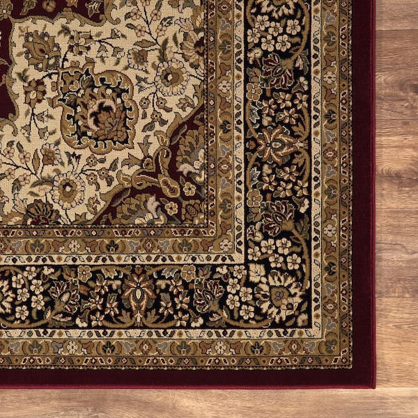 9' 9 x 13' 10 Persian Handmade Silk Area Rug - Q4203 by Manhattan Rugs