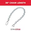 TowSmart 36 in. Towing Safety Chain with U-Bolt and Quick Link 5000 lbs.  750 - The Home Depot