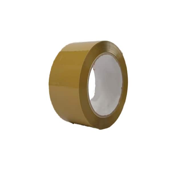 N/A Low Noise Brown Packing Tape 72 Yards 1.88 in. Wide 2.6 Mil Heavy Duty for Moving Shipping Sealing 6 Rolls