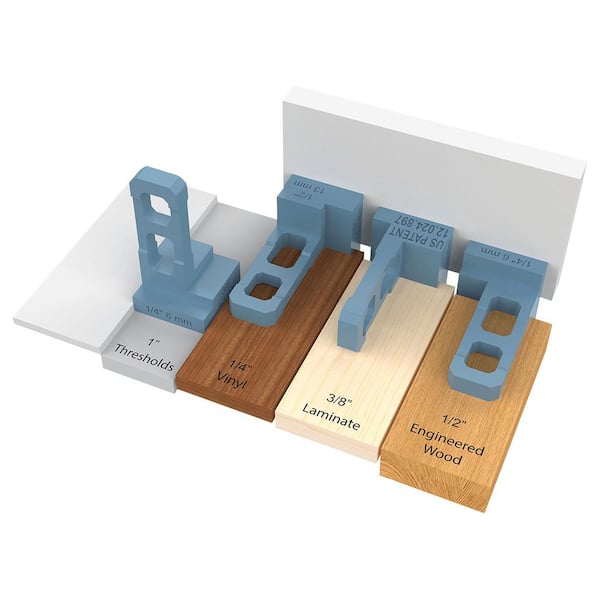 4-in-1 Flooring Expansion Spacer for Vinyl, Laminate and Hardwood (30-Pack)