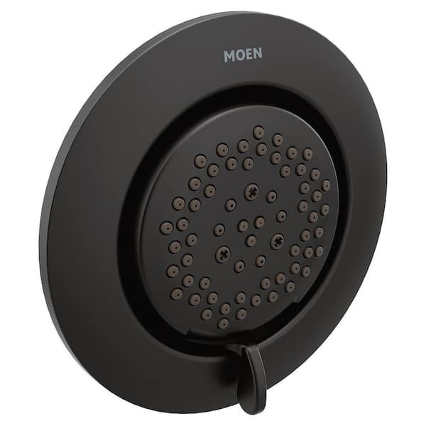 Mosaic 5.38 in. Body Jet in Matte Black with Adjustable Angle