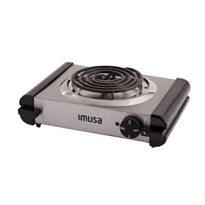 Electric Single Burner 6 in. Stainless Steel Hot Plate