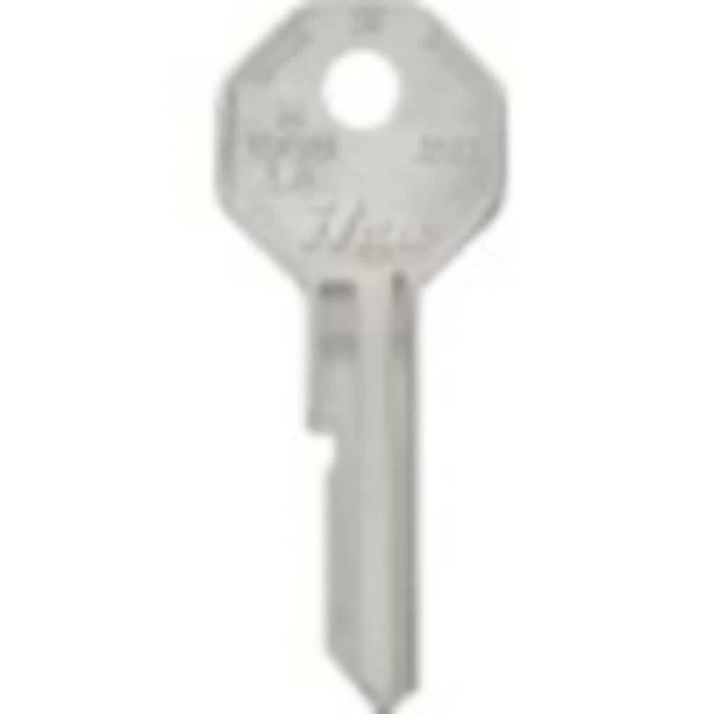 The Hillman Group GM BRASS AUTO KEY BLANK B10 83214 The Home Depot