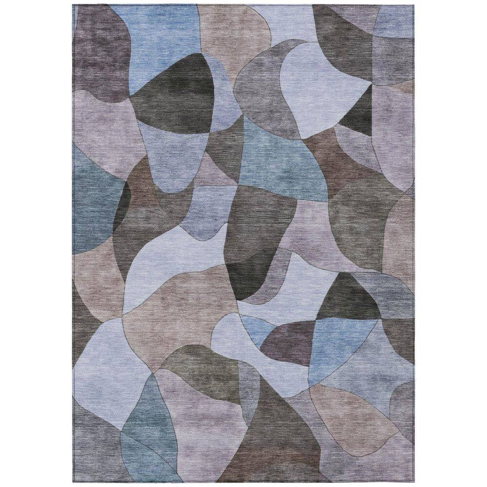 Chantille Machine Washable Indoor/Outdoor Abstract ACN2814 Brown 8 ft. x 10 ft. Area Rug price history on PriceWatchPro