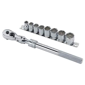 3/8 in. Extendable Ratchet and Socket Set