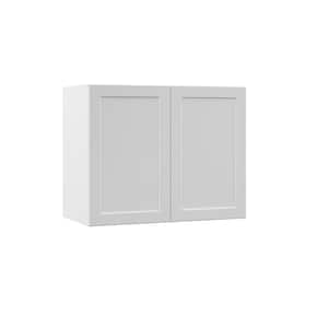 Designer Series Melvern Assembled 30x24x15 in. Wall Kitchen Cabinet in White