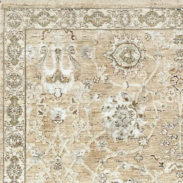 Octo 2 ft. 7 in. X 4 ft. 11 in. Cream/Multi Oriental Indoor/Outdoor Area Rug