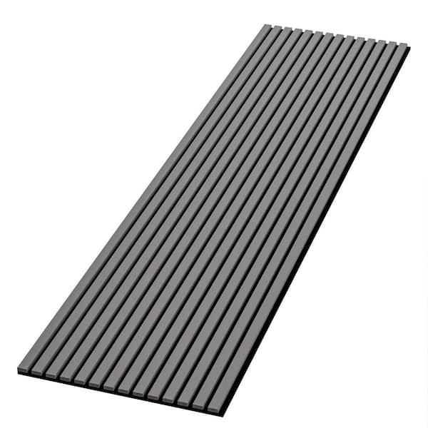 Ejoy 94.5 in. x 24 in. x 0.8 in. Acoustic Vinyl Wall Cladding Siding Board (Set of 1-Piece)