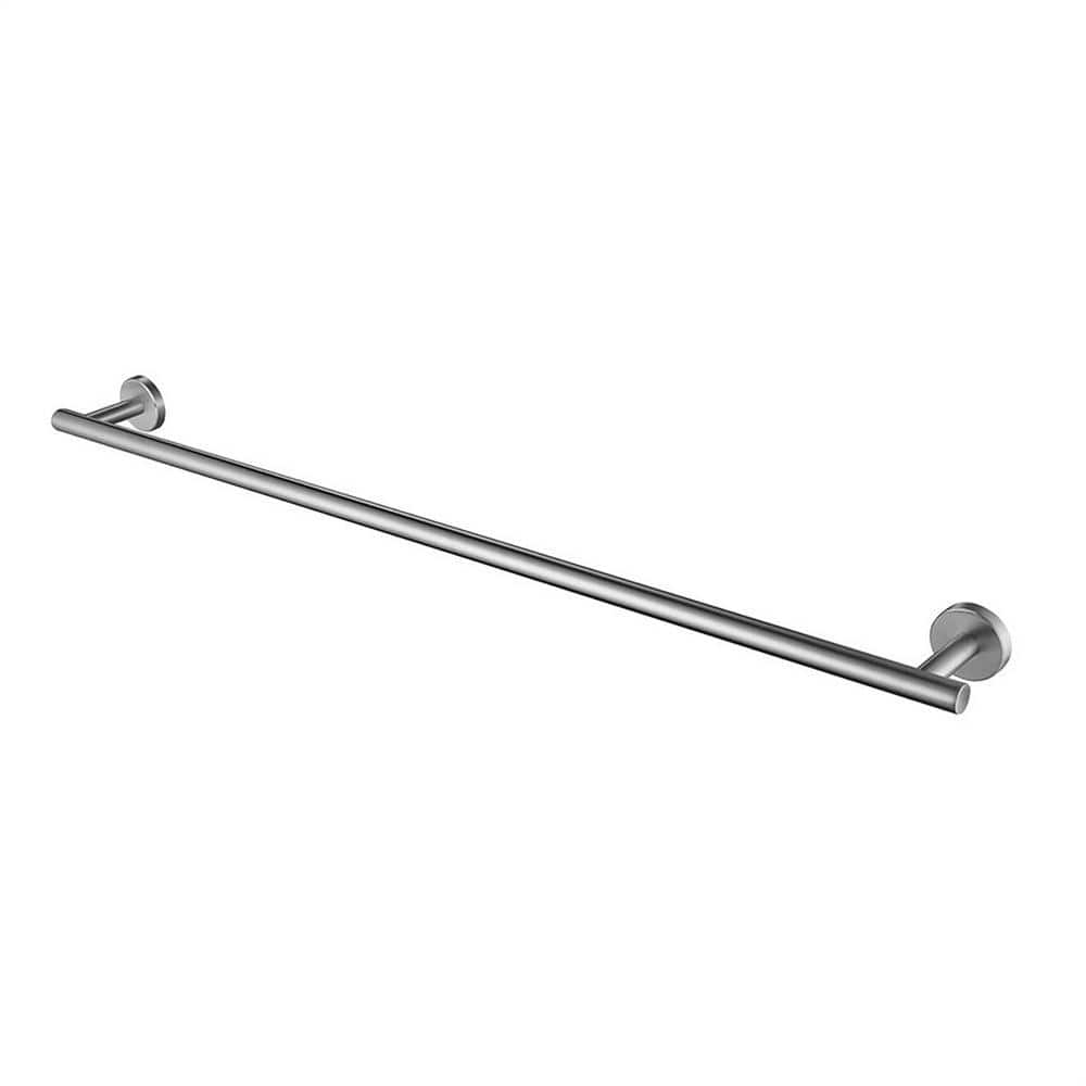 Slotted Screw Polished Brass Towel Bar 24 + Reviews