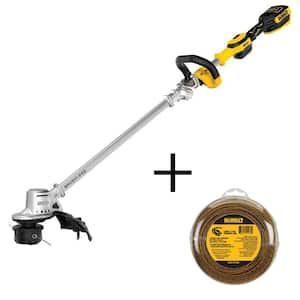 20V MAX Brushless Cordless Battery Powered String Trimmer (Tool Only) with Trimmer Line